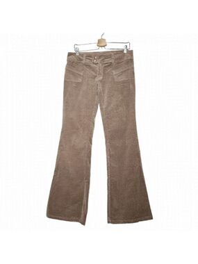 VINTAGE 90s Bongo Velvet Flare Pants Mid- rise